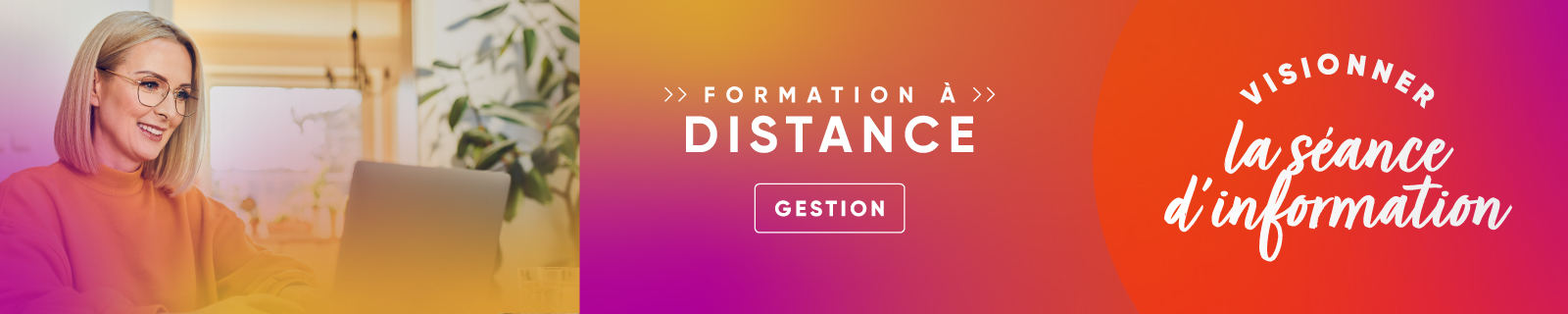 Séance d'information - Formation à distance - Gestion