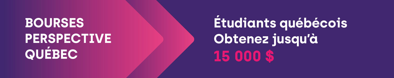 Bourses Perspective Québec
