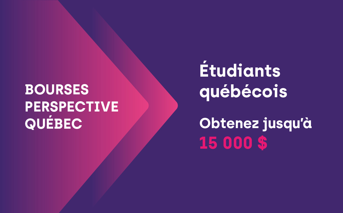 Bourses perspective Québec | Étudiants québécois
