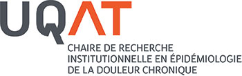 UQAT- Chaire de recherche institutionnelle en épidémiologie de la douleur chronique