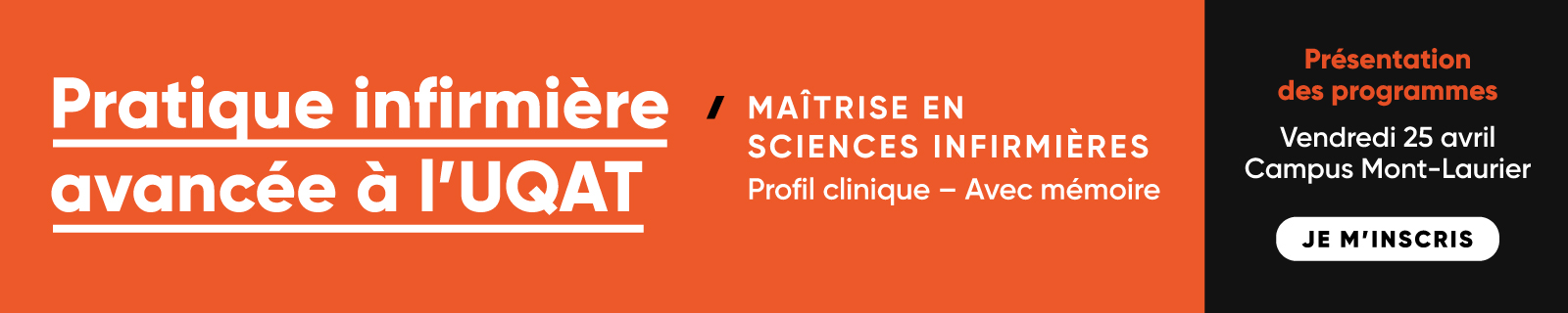 Présentation infirmière avancée de l'UQAT